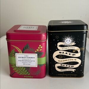 Decorative Tea Tins